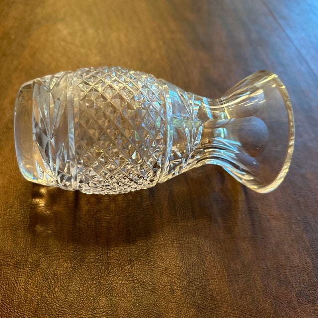 Mid 20th Century Small Crystal Vase Chairish