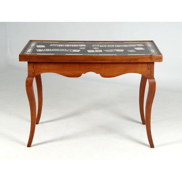 Scagliola Game Table, 18th-19th Century For Sale - Image 4 of 14