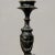 Victorian Casted Iron Candle Stick with Bears A great Victorian casted iron candle stick, Germany circa 1860. It is...