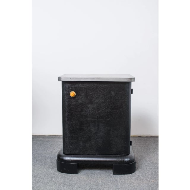 Art Deco Nightstand, 1930s For Sale - Image 4 of 6