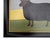 A charming naïve folk art painting by British artist Matt Rix, depicting a characterful black ewe standing proudly in...