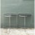 Late 20th Century Vintage Demi-Lune Marble Top Tables - Set of 2 For Sale - Image 5 of 12
