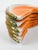 Mid-Century Italian Hand-Painted Majolica Melon Slice Serving Plates, 1960s, Set of 6 For Sale - Image 14 of 18