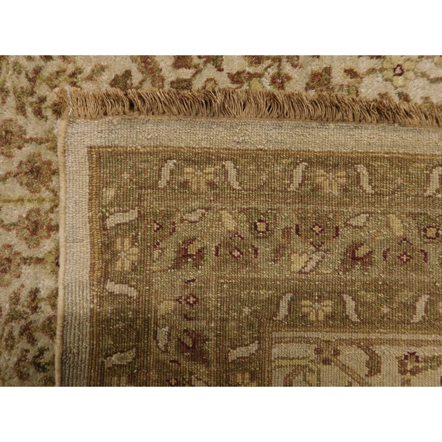 Extra Fine Hand-Knotted Paisley rug.8'x 9'10" For Sale - Image 12 of 18