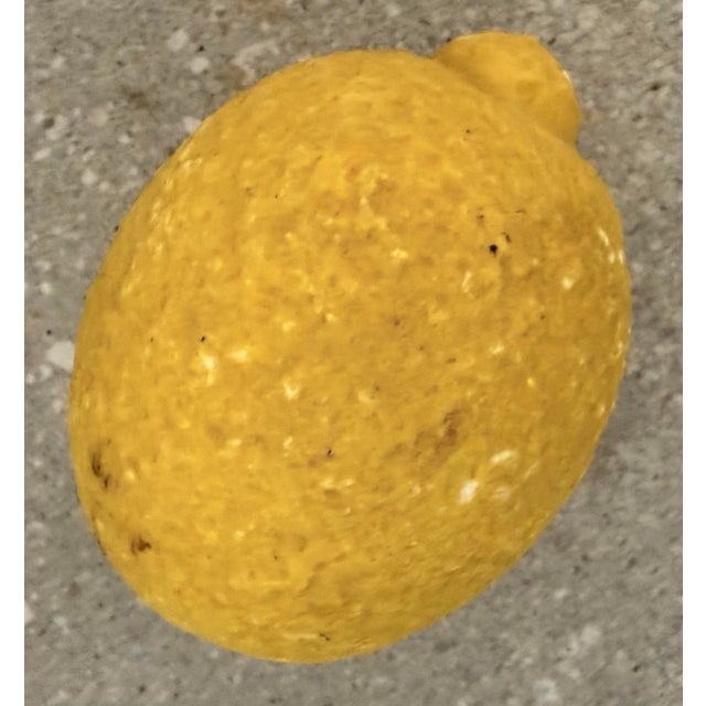 Vintage Italian Alabaster Stone Fruit Collection of 9 For Sale In San Antonio - Image 6 of 12