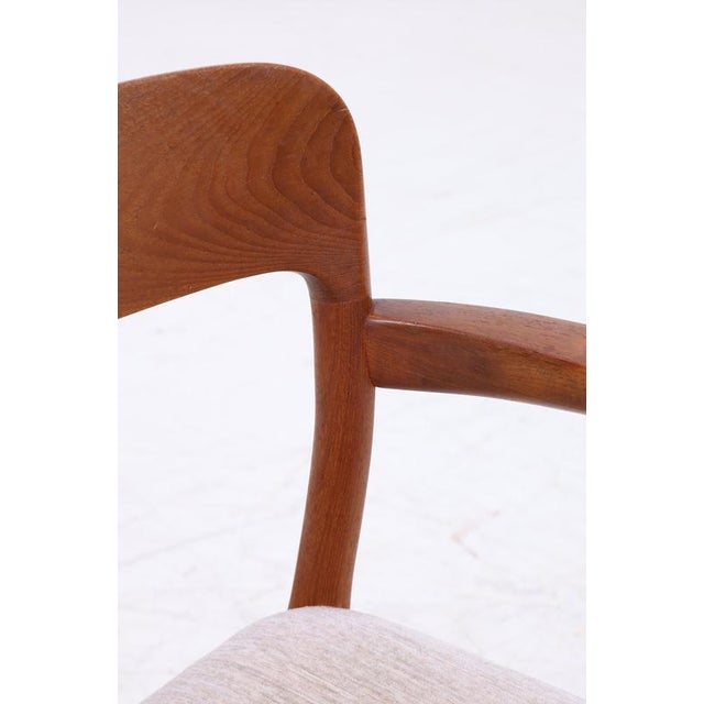 No 56 Armchairs in Teak by Niels Otto Møller, Set of 2 For Sale - Image 11 of 18