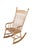 American Antique Early 20th Century Windsor Style Oak Colonial Rocking Chair Rocker For Sale - Image 3 of 12