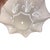 White 1950’s Ruffled Glass Semi Flush Shade For Sale - Image 8 of 9