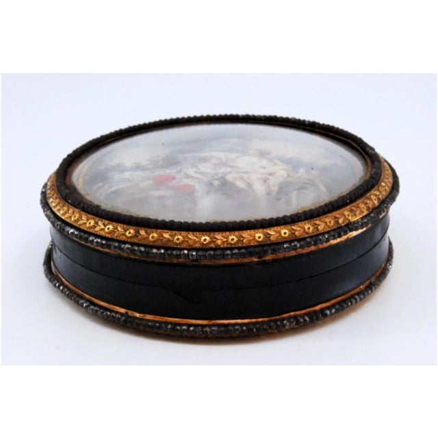 Tortoiseshell and Gold Jewelry Box, in Very Good conditions. Designed from 2000 This piece has an attribution mark, I am...