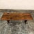 Wood Antique Rustic Country French Trestle Coffee Table For Sale - Image 7 of 11