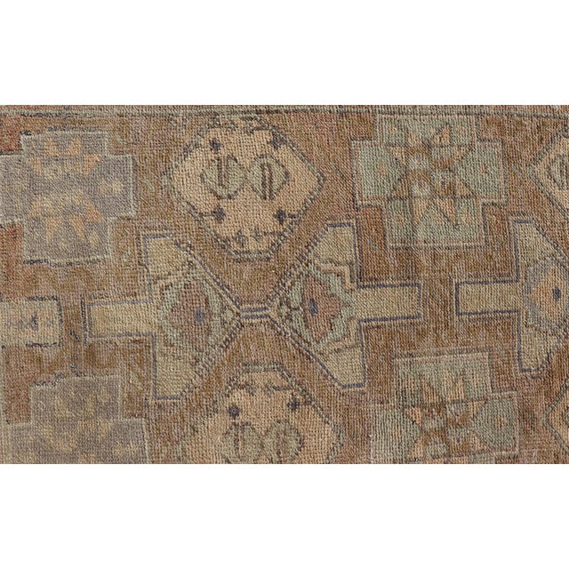Antique Konya Rug With Soft Sand, Warm Beige, Pale Taupe, and Faded Clay For Sale In Atlanta - Image 6 of 12