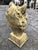 English Cast Stone Wolf Head Bust For Sale - Image 11 of 17