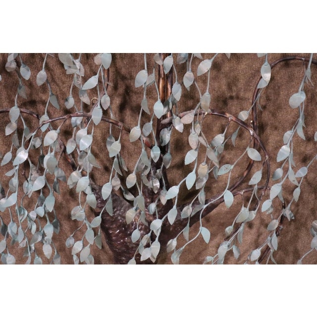 Mid 20th Century Metal Tree Wall Art For Sale - Image 4 of 7