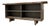 Vintage Industrial Metal Open Shelf Console Cabinet For Sale