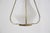 1960s Pendant in Opaline Glass Brass from Stilnovo, 1960 For Sale - Image 5 of 7