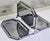 Chase Brass and Copper Company 1930s Chase Brass & Copper Company Art Deco Chrome Three-Tier Octagonal Serving Stand For Sale - Image 4 of 11