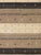 Tribal Vintage Gabbeh Hand-Knotted Wool Rug Tribal Stripe Design 4'7" X 6'7" For Sale - Image 3 of 4