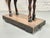 Antique European Hand Carved Wooden Horse Folk Art Sculpture on Wheeled Base For Sale In New York - Image 6 of 13