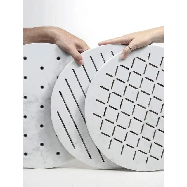 Metal Trame Centerpieces by Gumdesign for La Casa di Pietra, Set of 3 For Sale - Image 7 of 15