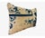 Custom Made Lumbar Pillow W/Antique Chinese Rug Fragment 18 "W For Sale - Image 4 of 6