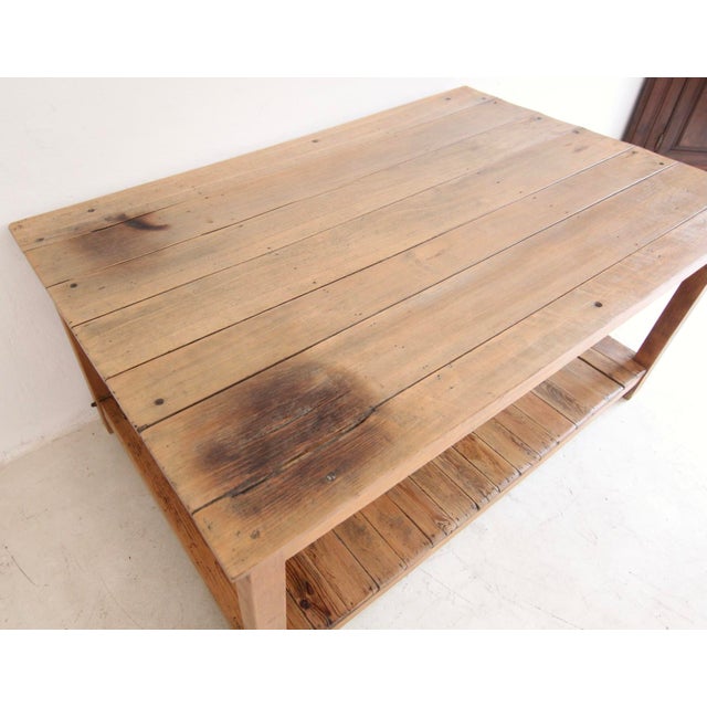 Vintage Bakery Worktable in Beech and Pine, 1930s For Sale - Image 15 of 18