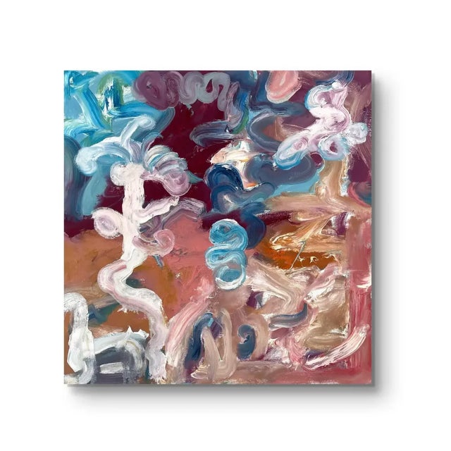 2020s Matthew Izzo Abstract Oil Painting on Canvas - Signed For Sale - Image 5 of 6