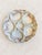 Beautiful antique French porcelain serving plate by Theodore Haviland, Limoges, France, featuring six molded wells...