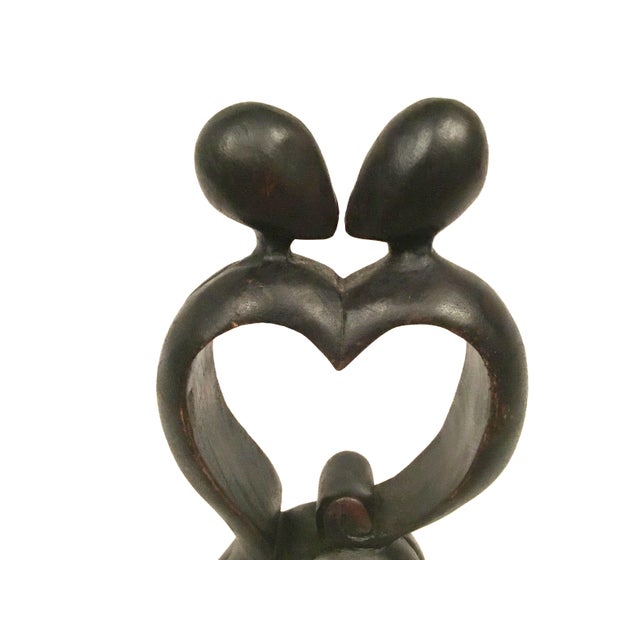 Lovers Embrace Valentine Sculpture Large For Sale - Image 10 of 12
