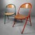 Green Vintage Folding Chairs, 1970s, Set of 6 For Sale - Image 8 of 15