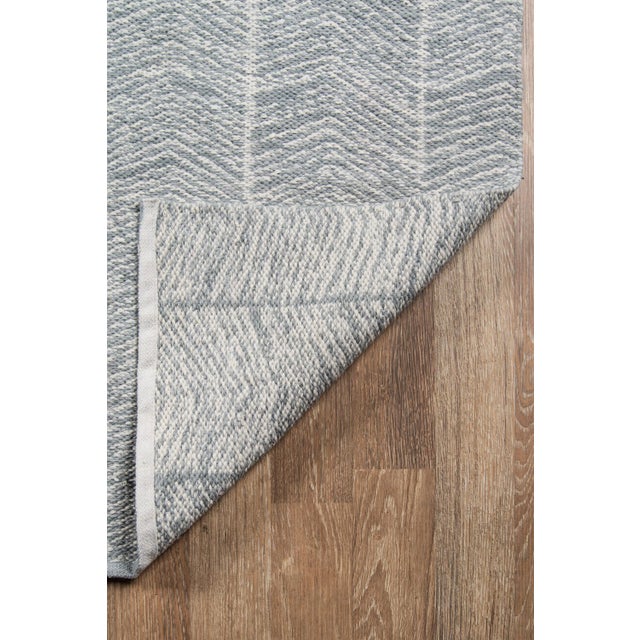 2020s Erin Gates by Momeni Easton Congress Grey Indoor/Outdoor Hand Woven Area Rug - 7′6″ × 9′6″ For Sale - Image 5 of 7