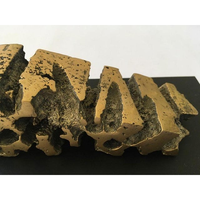 Abstract Multiple Bronze Cheese Shape, Italy, 1980s For Sale - Image 13 of 18