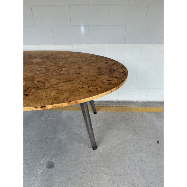Made Goods Made Goods Co Alder Oval Dining Table For Sale - Image 4 of 14