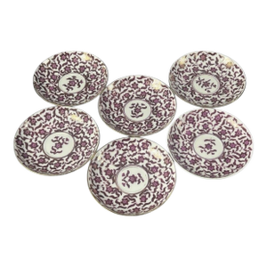 Late 19th Century Set of 6 Royal Vienna Saucerss