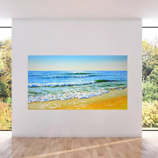 Sea. Light 10. Modern Original Painting. Iryna Kastsova For Sale - Image 15 of 16