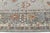 Modern Oushak Style Hand-Knotted Wool Rug in Slate Grey, Terracotta, and Blue For Sale - Image 10 of 12