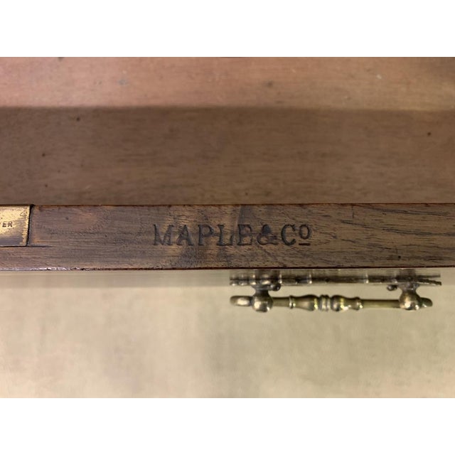 1900 - 1909 Inlaid Mahogany Pillar Chest from Maple & Co., 1900 For Sale - Image 5 of 15