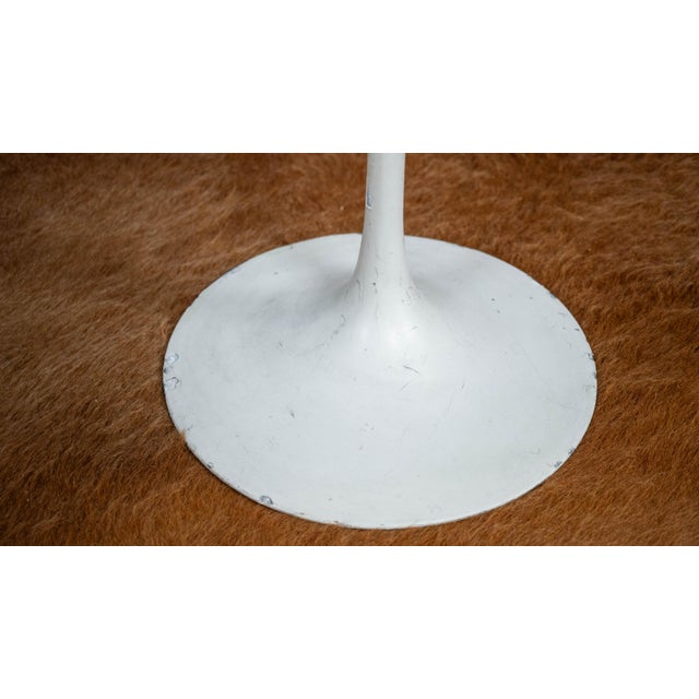 Vintage Knoll International Saarinen Walnut Tulip Side Table For Sale - Image 10 of 13