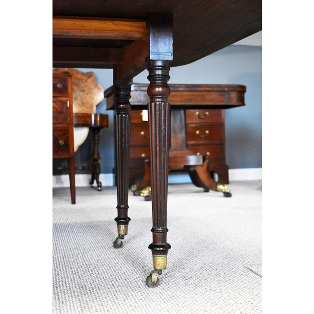 Regency Mahogany Extending Dining Table, 1820s For Sale - Image 4 of 12