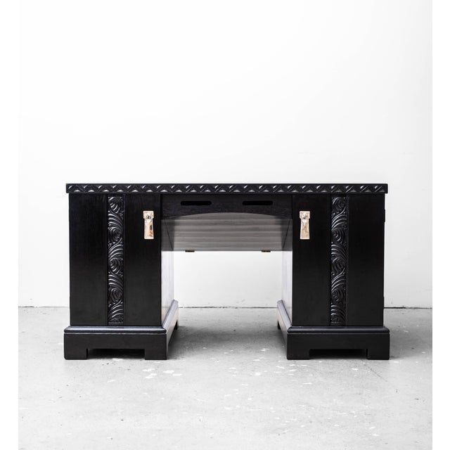 Art Nouveau Desk attributed to Karl Bräuer, 1910s For Sale - Image 12 of 18