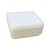 A beautiful cut milk glass trinket box, or jewelry box. This lovely piece is square in shape, with diamond shape...