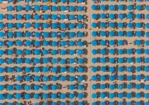 "Av_adria_020" Contemporary Aerial View Limited Edition Photograph by Bernhard Lang