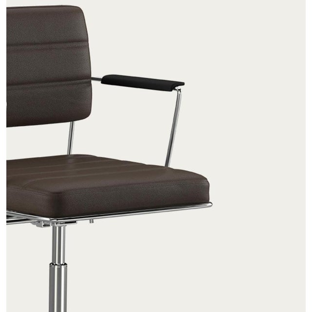 Time Chair Frame in Chrome Upholstery by Henrik Tengler For Sale - Image 9 of 13