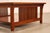 Wood Stickley Mission Collection Glass Top Cherry Cocktail Table For Sale - Image 7 of 18