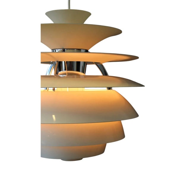 Silver PH Snowball Lamp by Poul Henningsen for Louis Poulsen, 1980s For Sale - Image 8 of 18