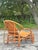 Vintage Coastal Woven Rattan Lounge Chair With Extending Foot Rest For Sale In West Palm - Image 6 of 8