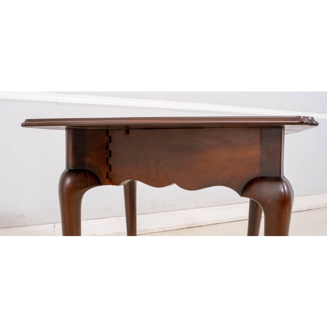 Wood Kittinger Cw-2 Colonial Williamsburg Mahogany Handkerchief Table For Sale - Image 7 of 18