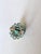 Set in 18k Gold, 15.94 Carats, Colombian Emerald Cabochon & Diamonds Dome Ring, Us Size 6 For Sale - Image 4 of 10
