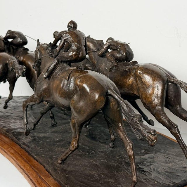 John Rattenbury Skeaping, A Group of Five Racehorses, Photograph For Sale - Image 11 of 12