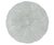 Inspired by classic French oyster plates, this substantial porcelain plate (French maker's mark on bottom) is equally at...