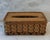 Vintage Woven Splint Wood Tissue Box Cover For Sale - Image 4 of 11